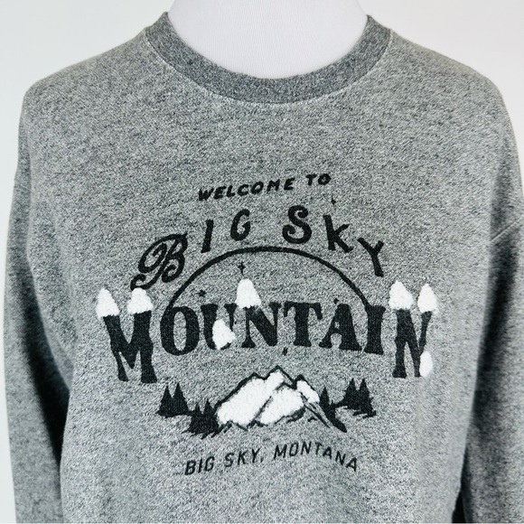 Madewell Big Sky Montana Sweatshirt Size Small - Picture 2 of 7